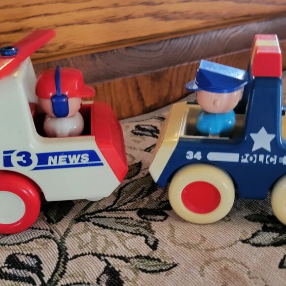 Vintage 1987 Tonka Plastic Vehicles-Set of 2 - Picture 5 of 5